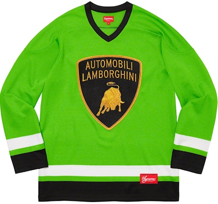 至尊Automobili Lamborghini檸檬綠冰球球衣 Buy 至尊Automobili Lamborghini檸檬綠冰球球衣
