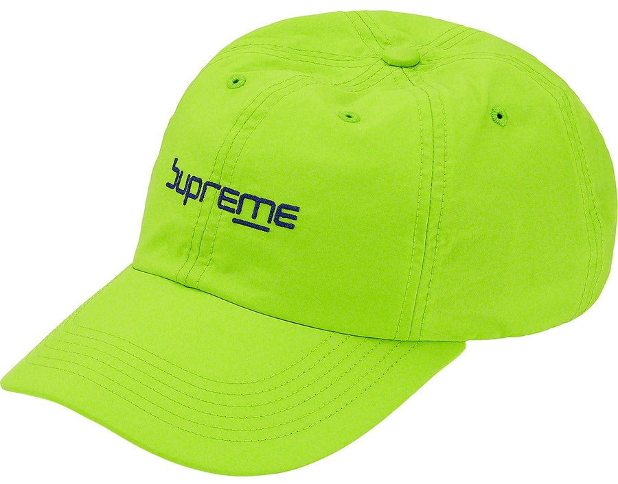 Supreme Digital Logo 6‑Panel Lime - Novelship