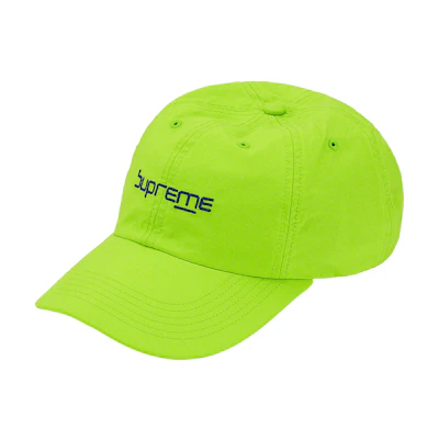 Supreme Digital Logo 6-Panel Lime
