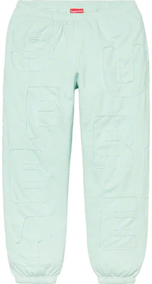 Supreme 鏤空字母冰藍色運動褲 Buy Supreme 鏤空字母冰藍色運動褲