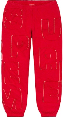슈프림 컷아웃 레터링 스웨트팬츠 (레드)
Buy 슈프림 컷아웃 레터링 스웨트팬츠 (레드)