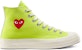 Comme des Garçons PLAY x Converse Chuck Taylor All-Star '70 High 'Hijau Terang' 168299C