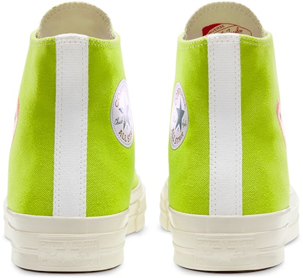 Comme des Garçons PLAY x Converse Chuck Taylor All-Star '70 High 'Bright Green' 168299C Shop Comme des Garçons PLAY x Converse Chuck Taylor All-Star '70 High 'Bright Green' 168299C
