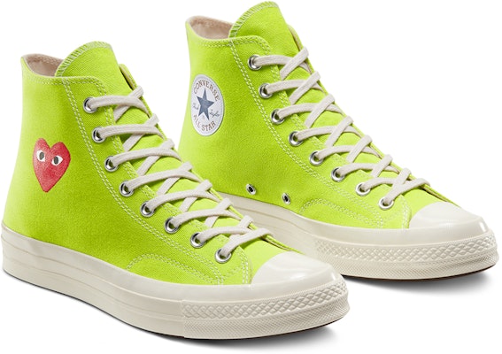 Comme des Garçons PLAY x Converse Chuck Taylor All-Star '70 High 'Bright Green' 168299C Details for Comme des Garçons PLAY x Converse Chuck Taylor All-Star '70 High 'Bright Green' 168299C