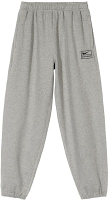 Nike x Stussy NRG BR Fleece Pant Gray
