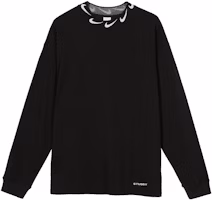 Nike x Stüssy NRG BR LS Knit Top Black Nike x Stüssy NRG BR LS Knit Top Black