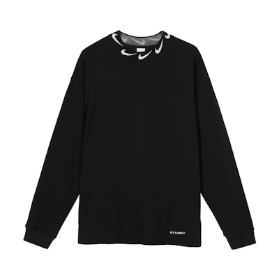 Nike Stüssy NRG BR LS Knit Top Black