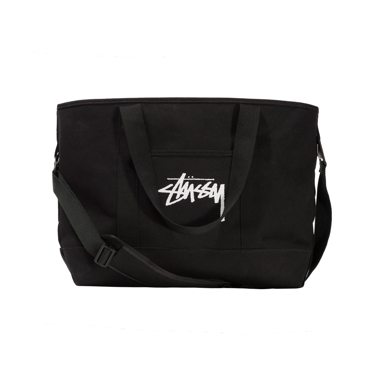 Stussy tote bag on sale black