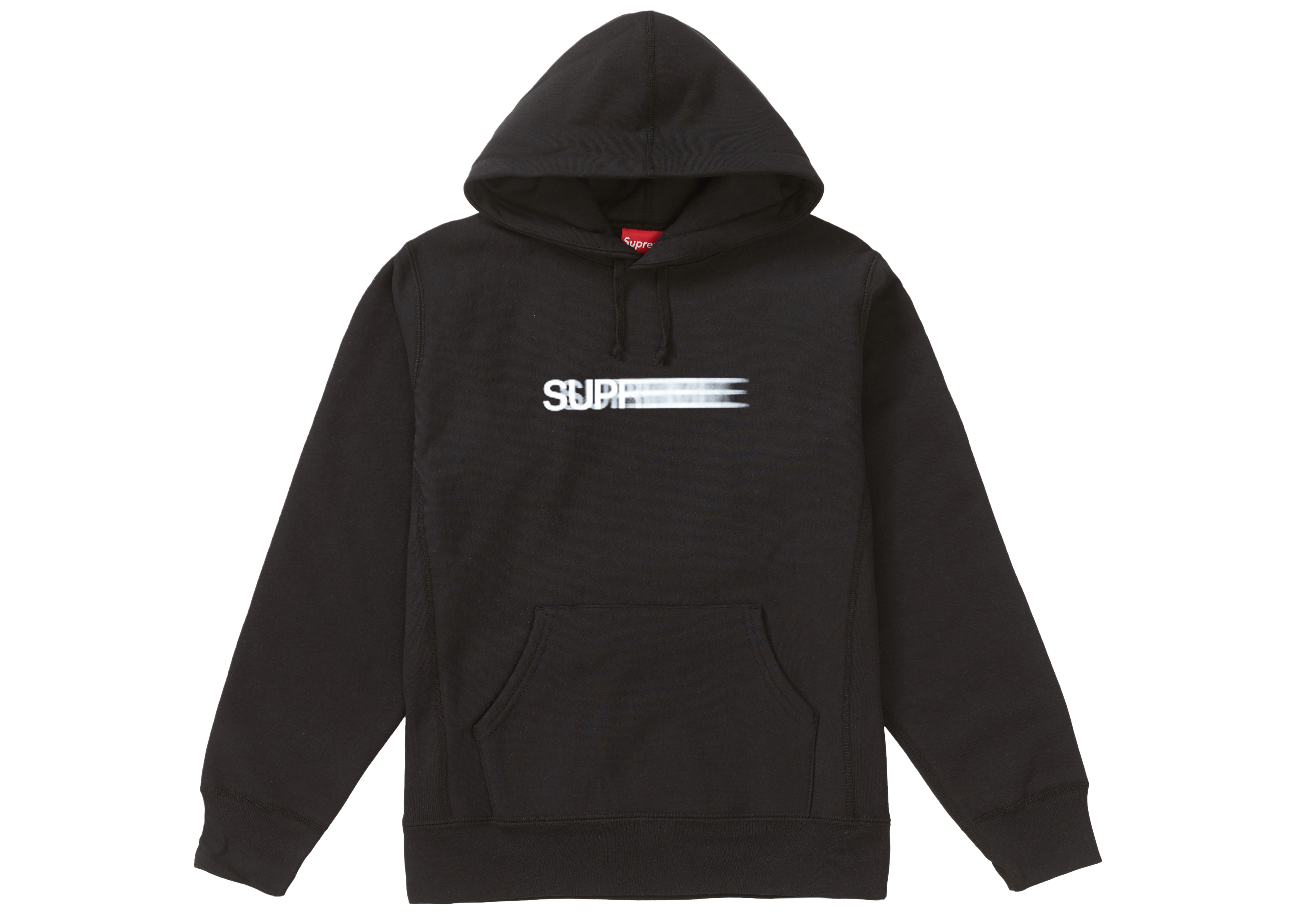 Supreme Motion Logo Hooded Sweatshirt Black