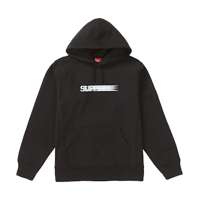 Supreme Motion Logo Hoodie Black