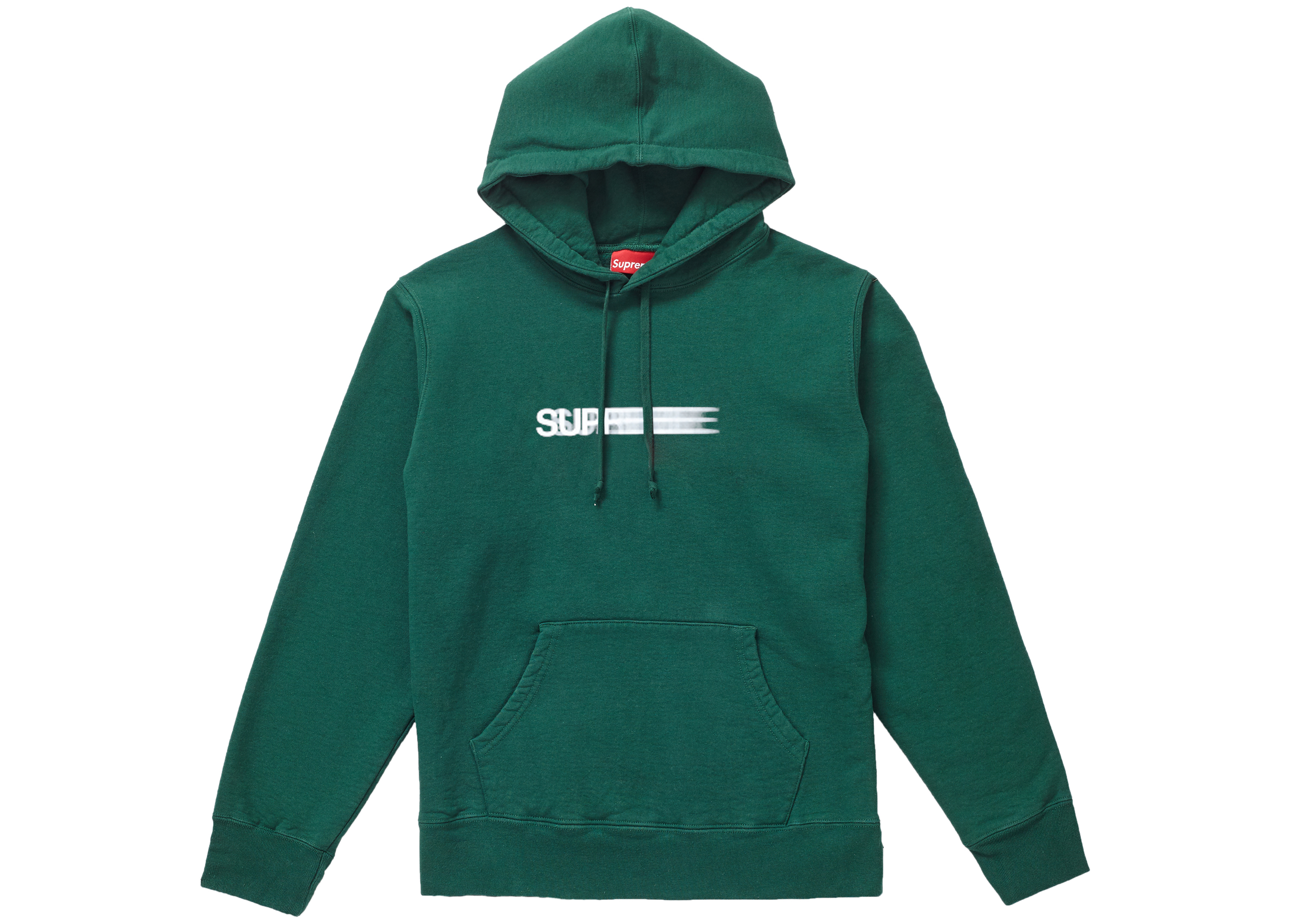 Supreme Motion Logo Hooded Sweatshirt Light Pine - Novelship