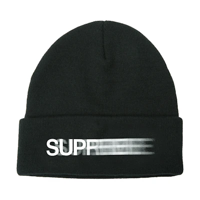 Supreme Motion Logo Beanie Black