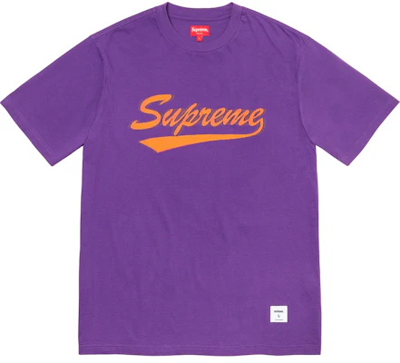Supreme Intarsia Script Camiseta Manga Corta Púrpura Buy Supreme Intarsia Script Camiseta Manga Corta Púrpura