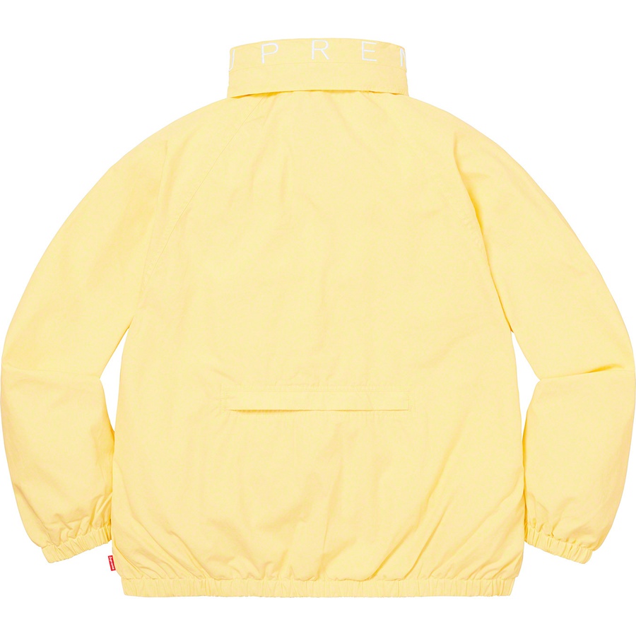 Supreme Raglan Court Jacket Pale Yellow - Novelship