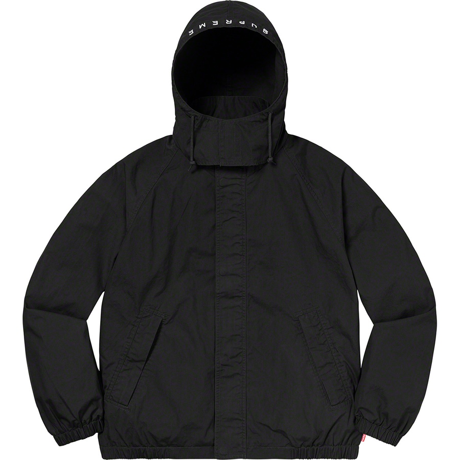 Supreme Raglan Court Jacket Black - Novelship