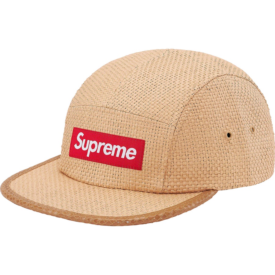 Supreme Raffia Camp Cap Tan | hartwellspremium.com