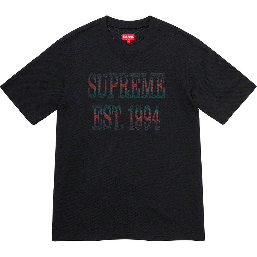 Supreme gradient cheap logo tee