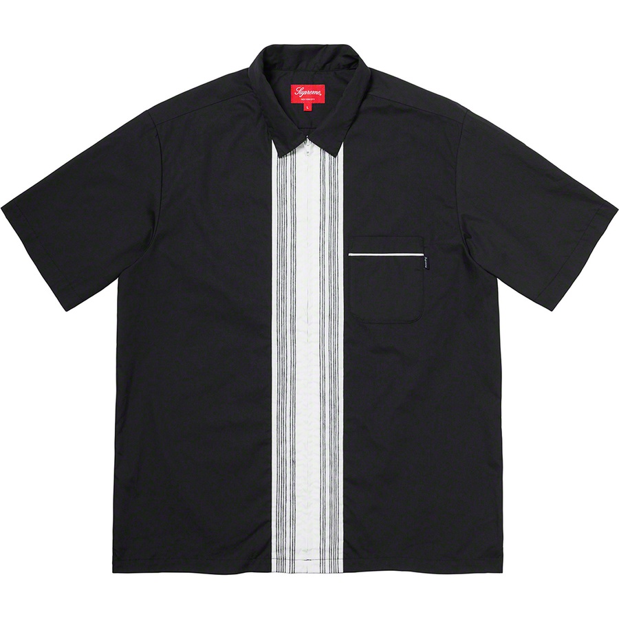 Supreme Bowling Zip S/S Shirt Black