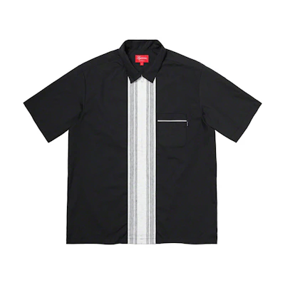 Supreme Bowling Zip S/S Shirt Black