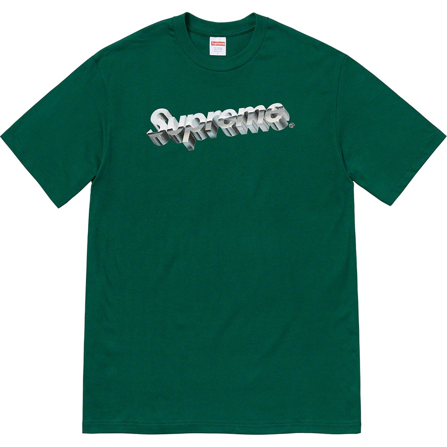 supreme Chrome Logo TeeTシャツ/カットソー(半袖/袖なし)