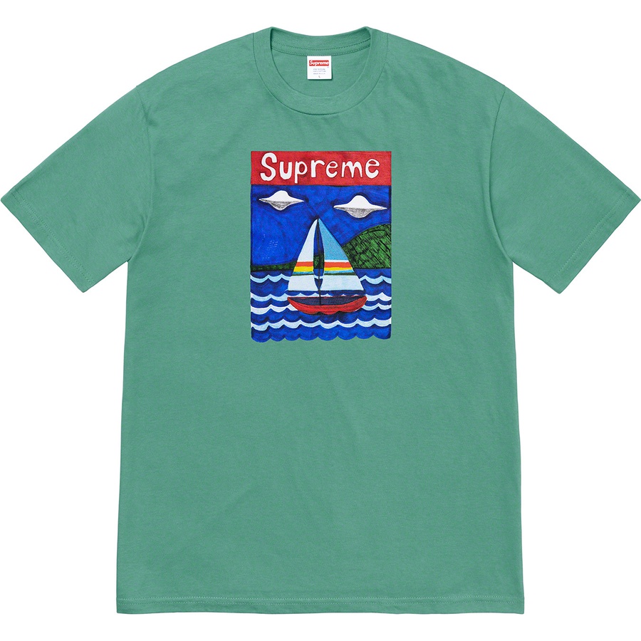 【正規品HOT】supreme 20ss sailboat tee Sサイズ　white 新品 Tシャツ/カットソー(半袖/袖なし)