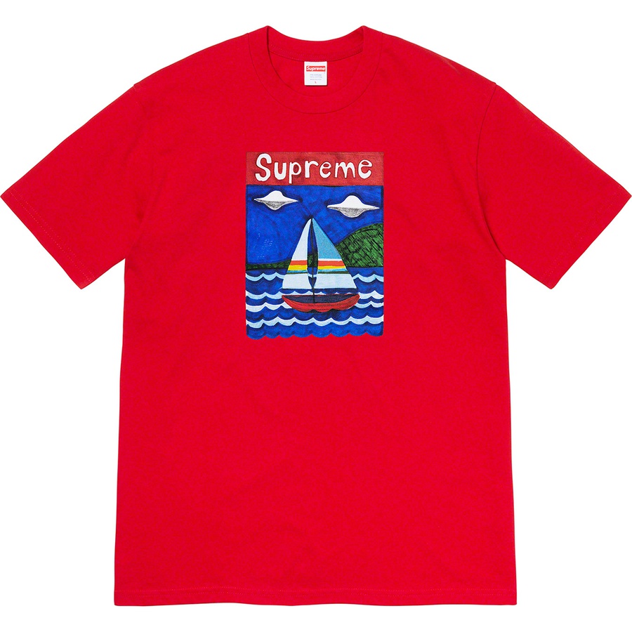 Supreme Sailboat Tee MTシャツ/カットソー(半袖/袖なし)