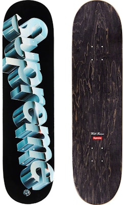 슈프림 크롬 로고 블랙 스케이트보드 데크
Buy 슈프림 크롬 로고 블랙 스케이트보드 데크