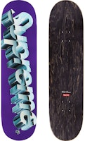Supreme Chrome Logo Skateboard Deck Purple Supreme Chrome Logo Skateboard Deck Purple