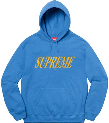 Supreme Crossover Hooded Sweatshirt Pale Royal Buy Supreme Crossover Hooded Sweatshirt Pale Royal