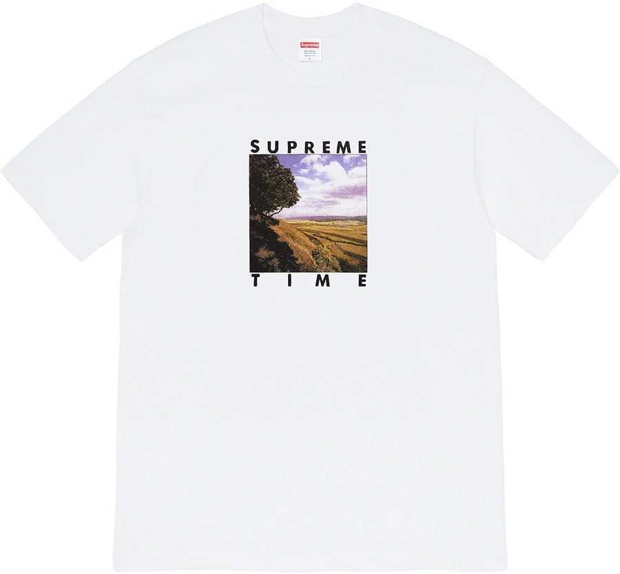 supreme-supreme-time-tee-white