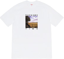 Supreme Time Tee White