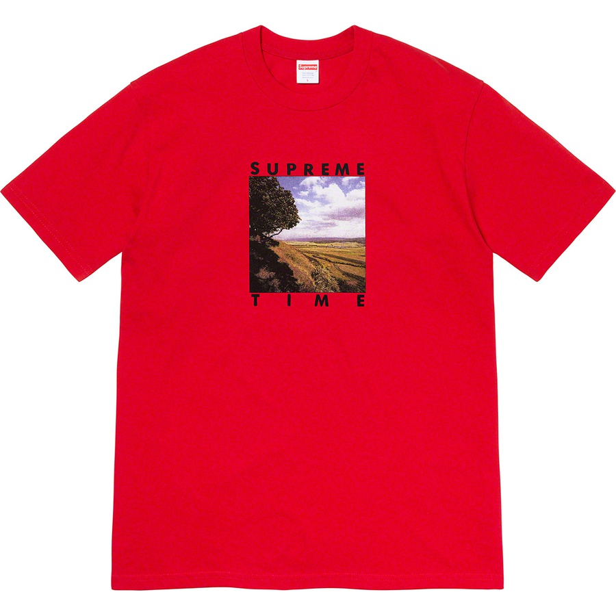 Supreme Time Tee Red - Novelship