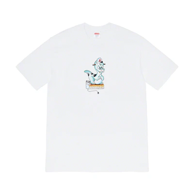 Supreme Dinosaur Tee White