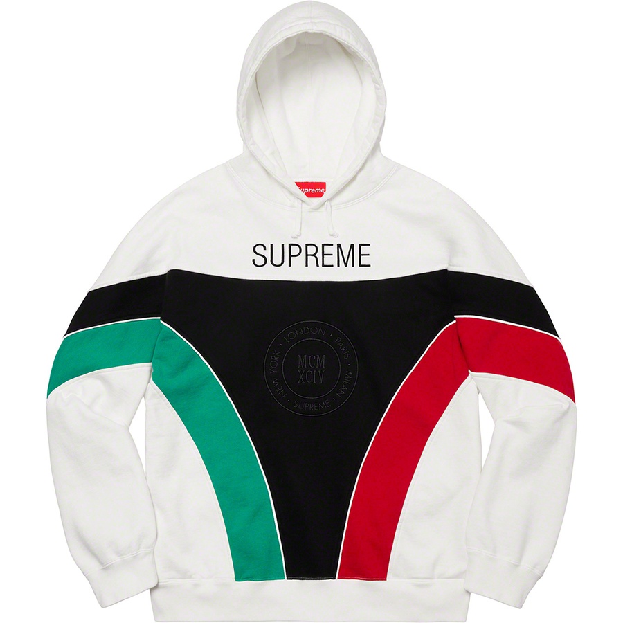 Supreme Milan Hooded Sweatshirt White