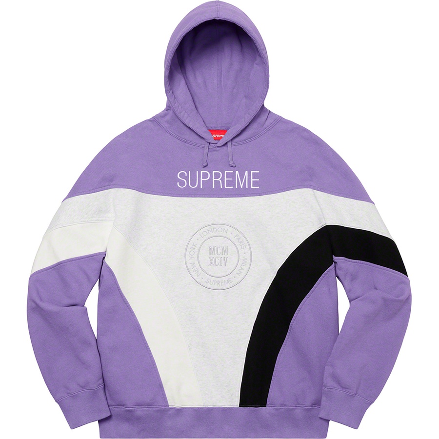 Supreme Milan Hooded Sweatshirt Light Violet - Novelship