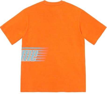 Baju Lengan Pendek Supreme Logo Sisi Oren Order Baju Lengan Pendek Supreme Logo Sisi Oren