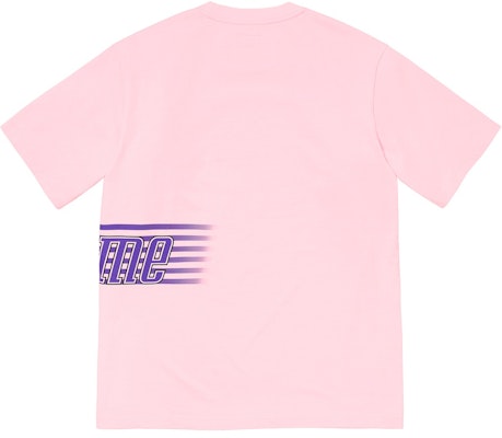 Supreme Logo Lateral Camiseta Manga Corta Rosa Order Supreme Logo Lateral Camiseta Manga Corta Rosa