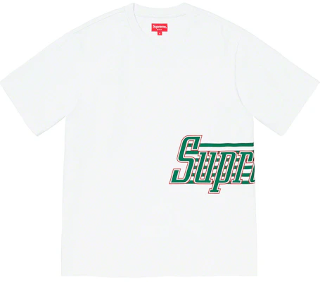 Supreme Camiseta Blanca Logo Lateral Manga Corta Buy Supreme Camiseta Blanca Logo Lateral Manga Corta