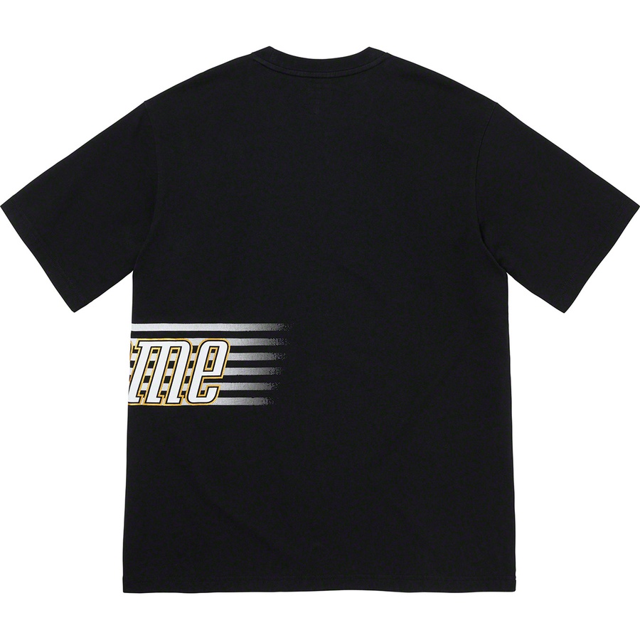 Order Baju Supreme Side Logo S/S Hitam