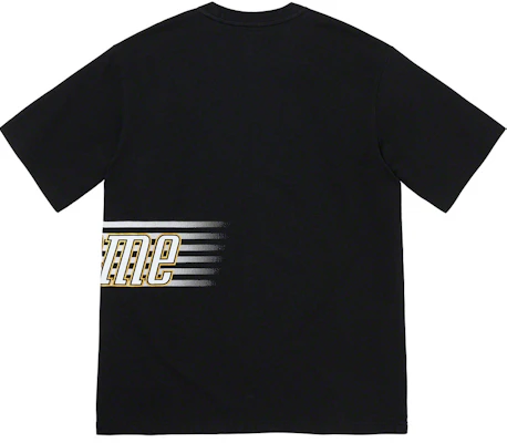 Supreme Kaos Hitam Logo Samping Pendek Order Supreme Kaos Hitam Logo Samping Pendek