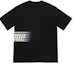Order Supreme Kaos Hitam Logo Samping Pendek