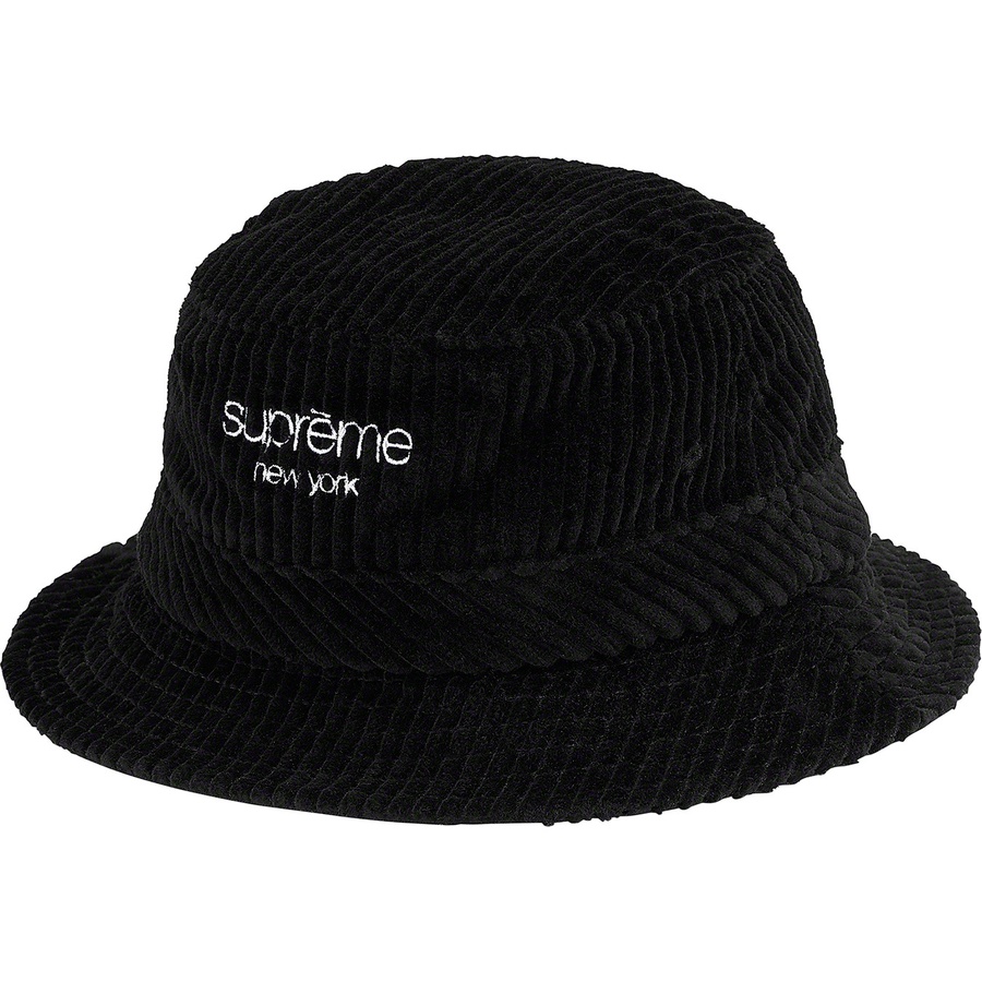 Buy Supreme Wide Wale Sombrero de Pana Negra