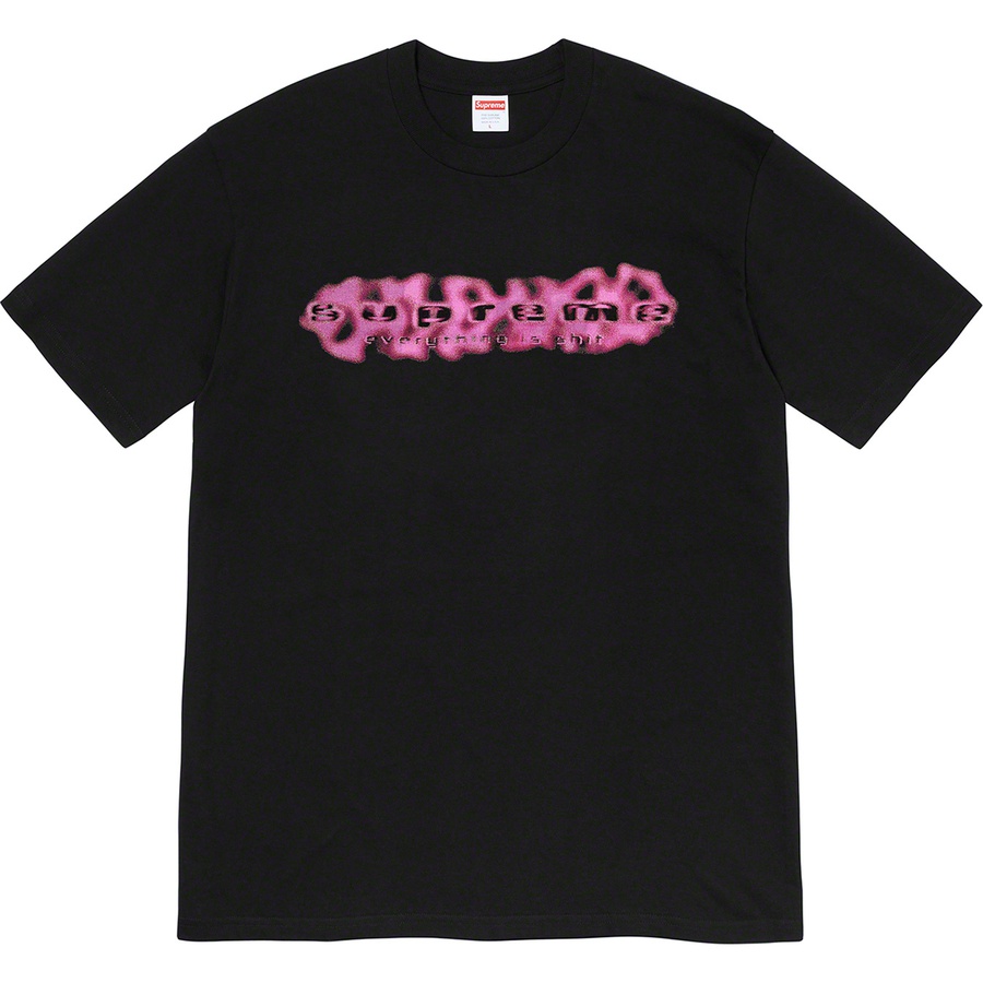 supreme everything is shit tee black MTシャツ/カットソー(半袖/袖 ...
