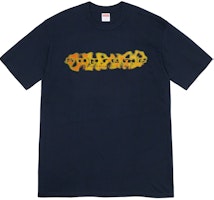 Supreme Everything Is Shit Tee Navy