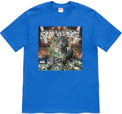 Supreme 龙图T恤 皇家蓝 Buy Supreme 龙图T恤 皇家蓝