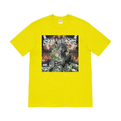 Supreme Dragon Tee Sulphur