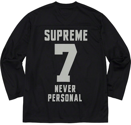 Supreme Business Hockey Jersey Black Order Supreme Business Hockey Jersey Black
