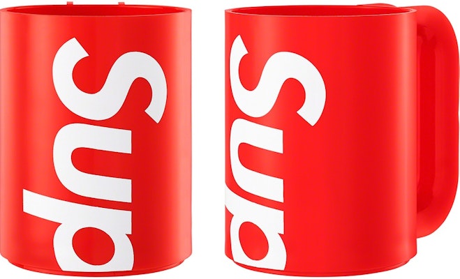 Supreme Heller Mugs (Set of 2) Red Buy Supreme Heller Mugs (Set of 2) Red