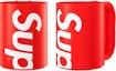 Buy Supreme Heller Mugs (Set of 2) Red