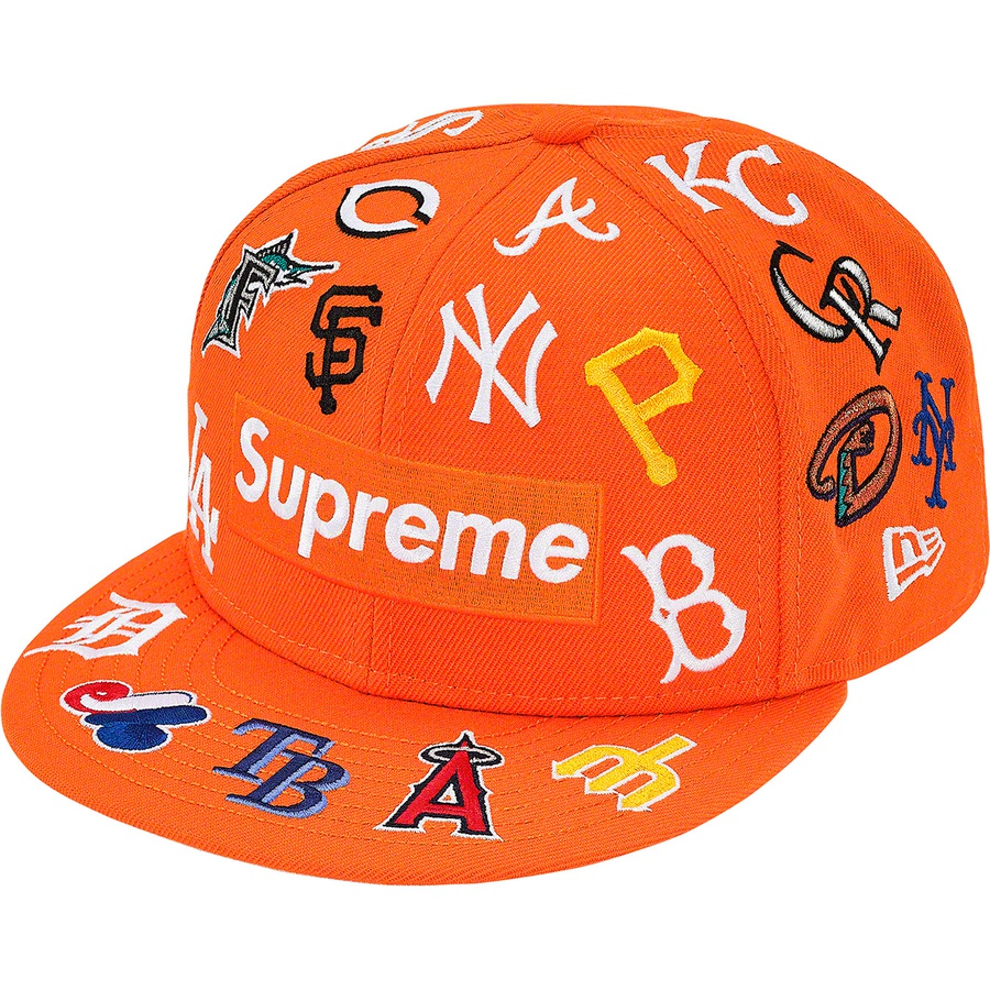 Supreme MLB New Era Orange - Novelship